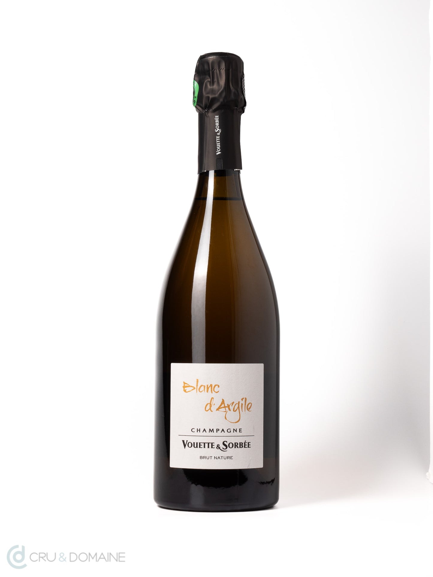 NV Vouette & Sorbee, ‘Blanc d'Argile’, Blanc de Blancs, Brut Nature, Champagne, France