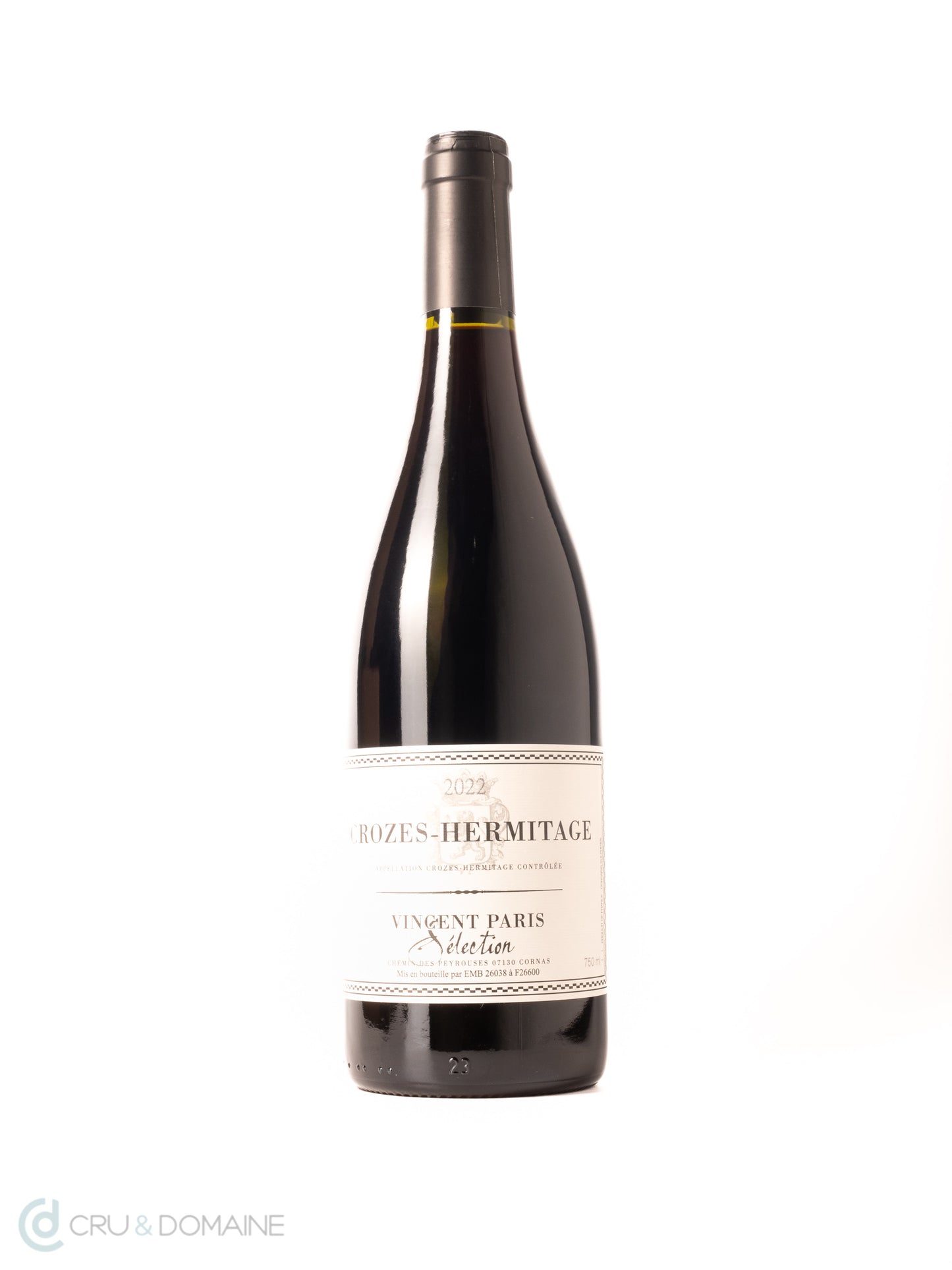 2022 Vincent Paris, Crozes Hermitage, Syrah, Northern Rhône, France