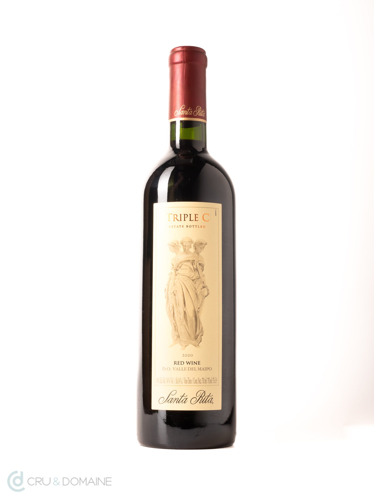 2020 Santa Rita, 'Triple C', Red Blend, Valle Del Maipo, Chile