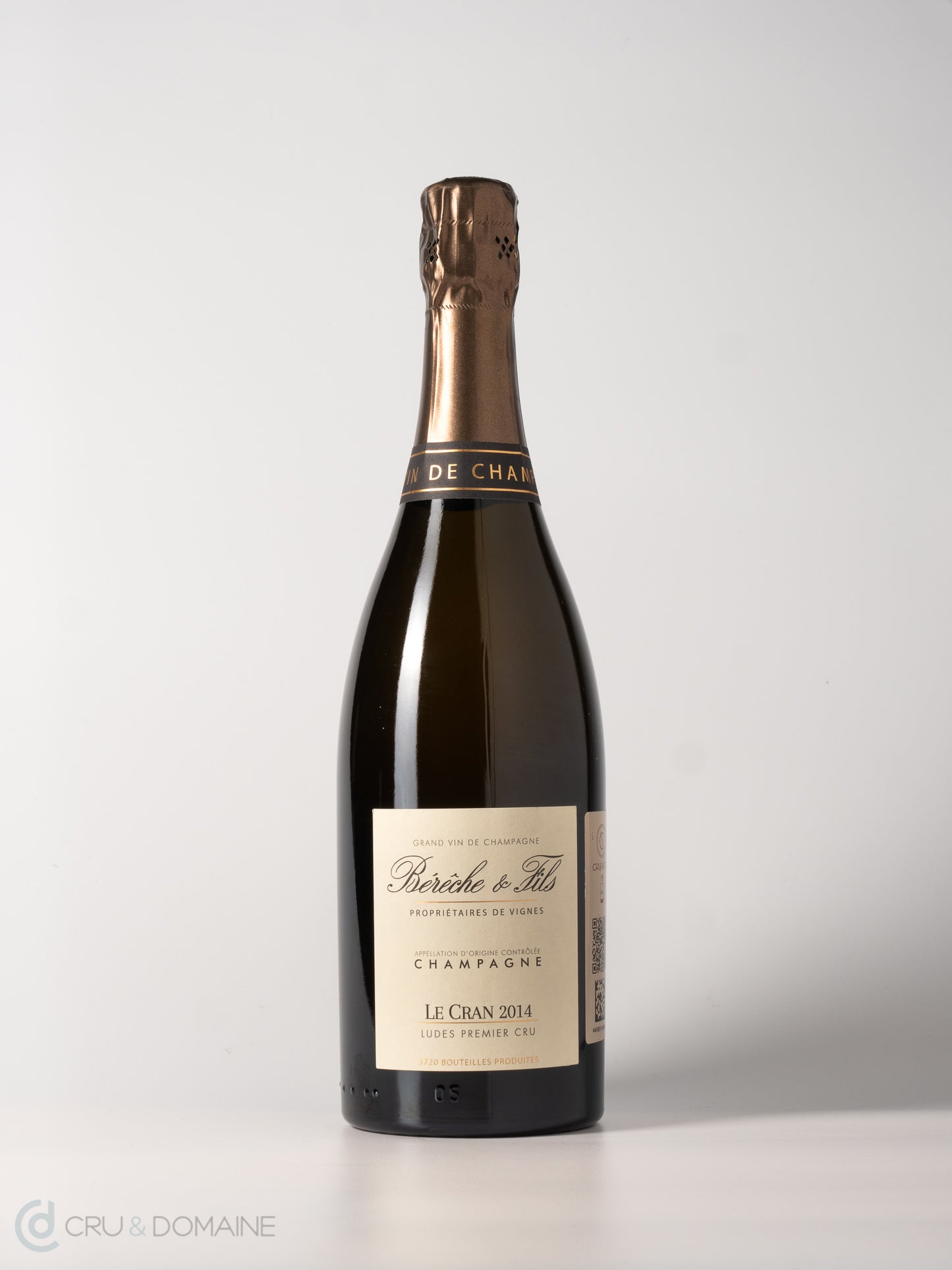 2014 Bereche et Fils, ‘Le Cran', Ludes 1er Cru, Extra Brut, Champagne