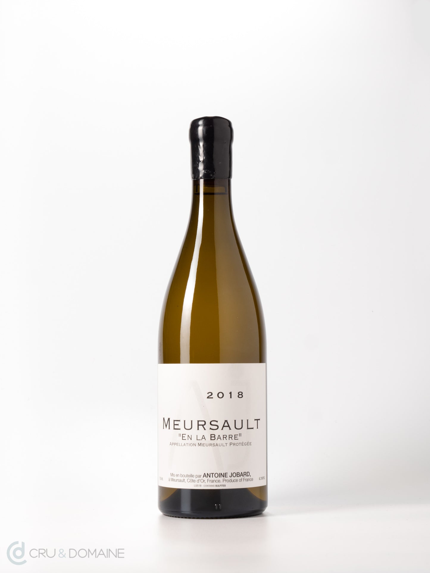 2018 Antoine Jobard, 'En la Barre', Meursault, Burgundy, France