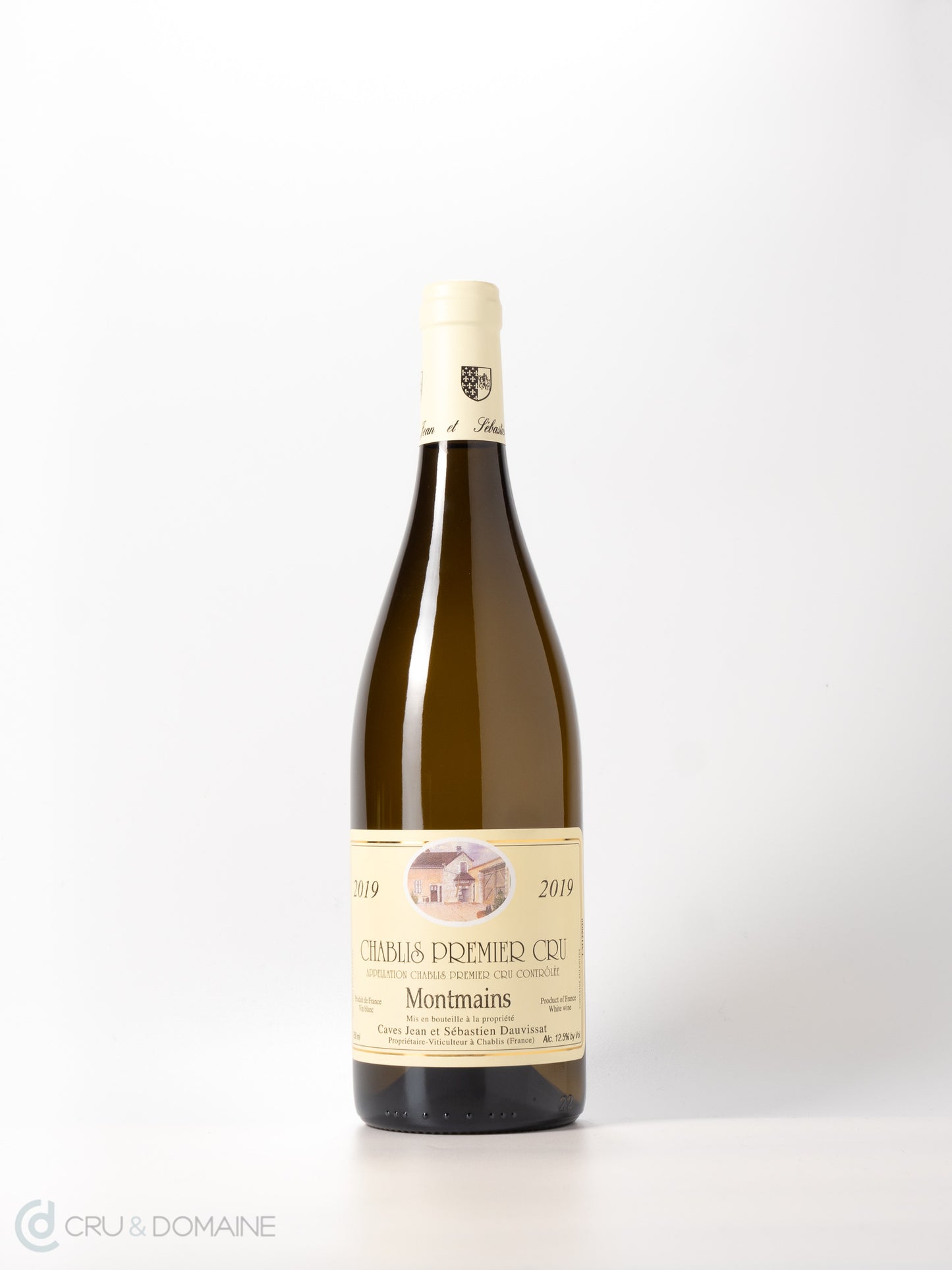 2019 Jean et Sébastien Dauvissat, Montmains 1er Cru, Chablis, France