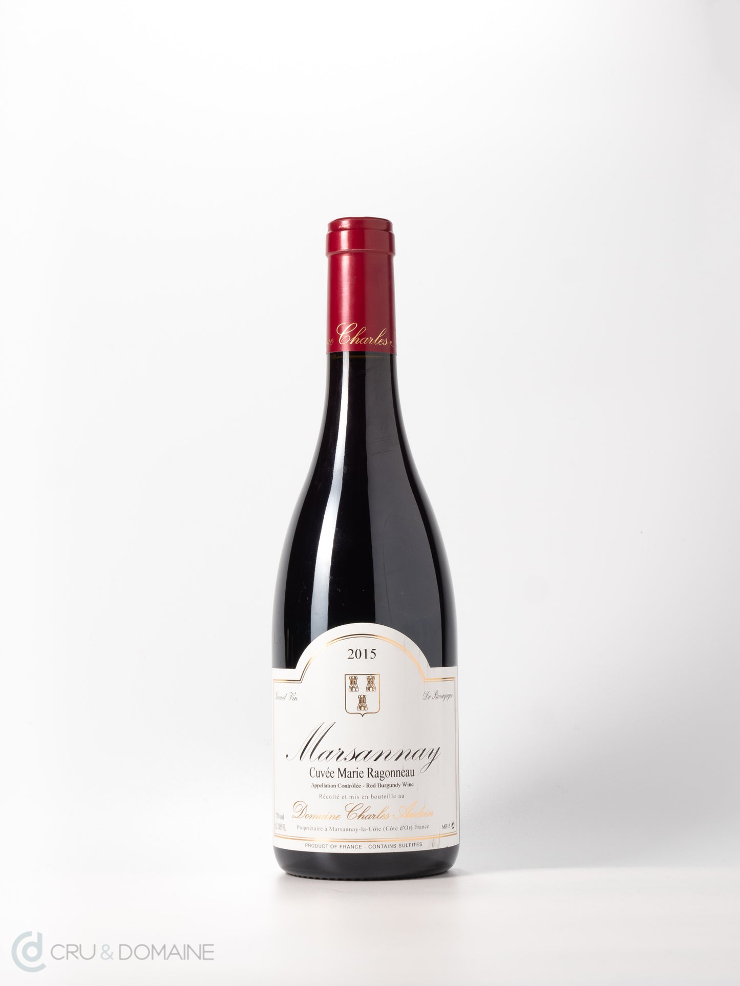 2015 Domaine Charles Audoin, Cuvée Marie Ragonneau, Marsannay, Burgundy, France