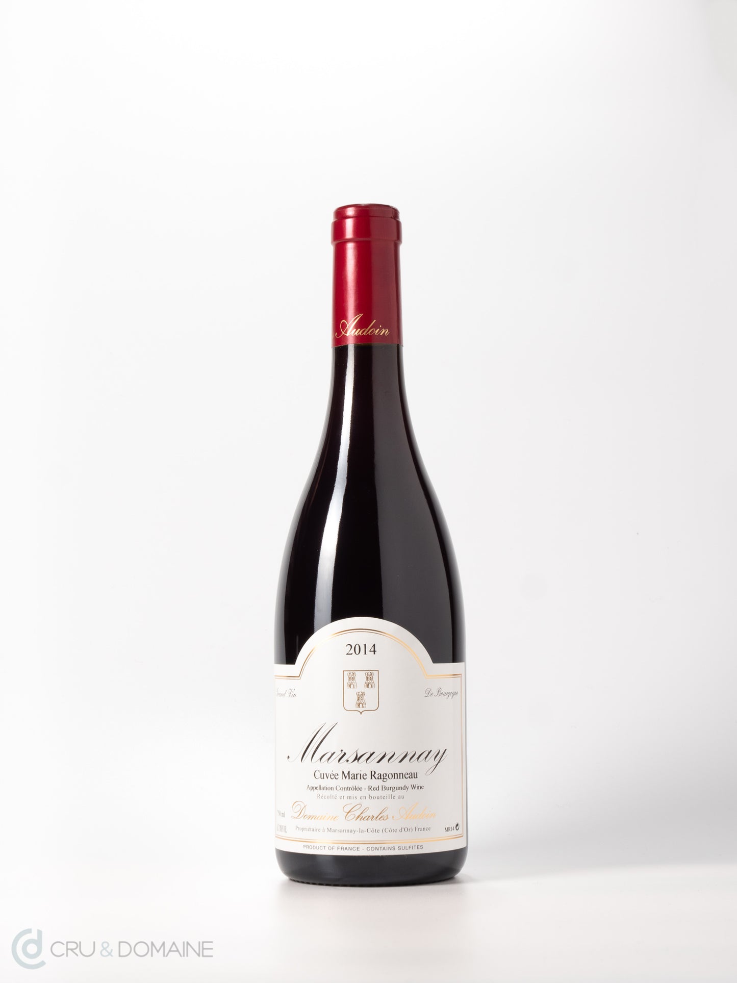 2014 Domaine Charles Audoin, 'Cuvée Marie Ragonneau', Marsannay, Burgundy, France