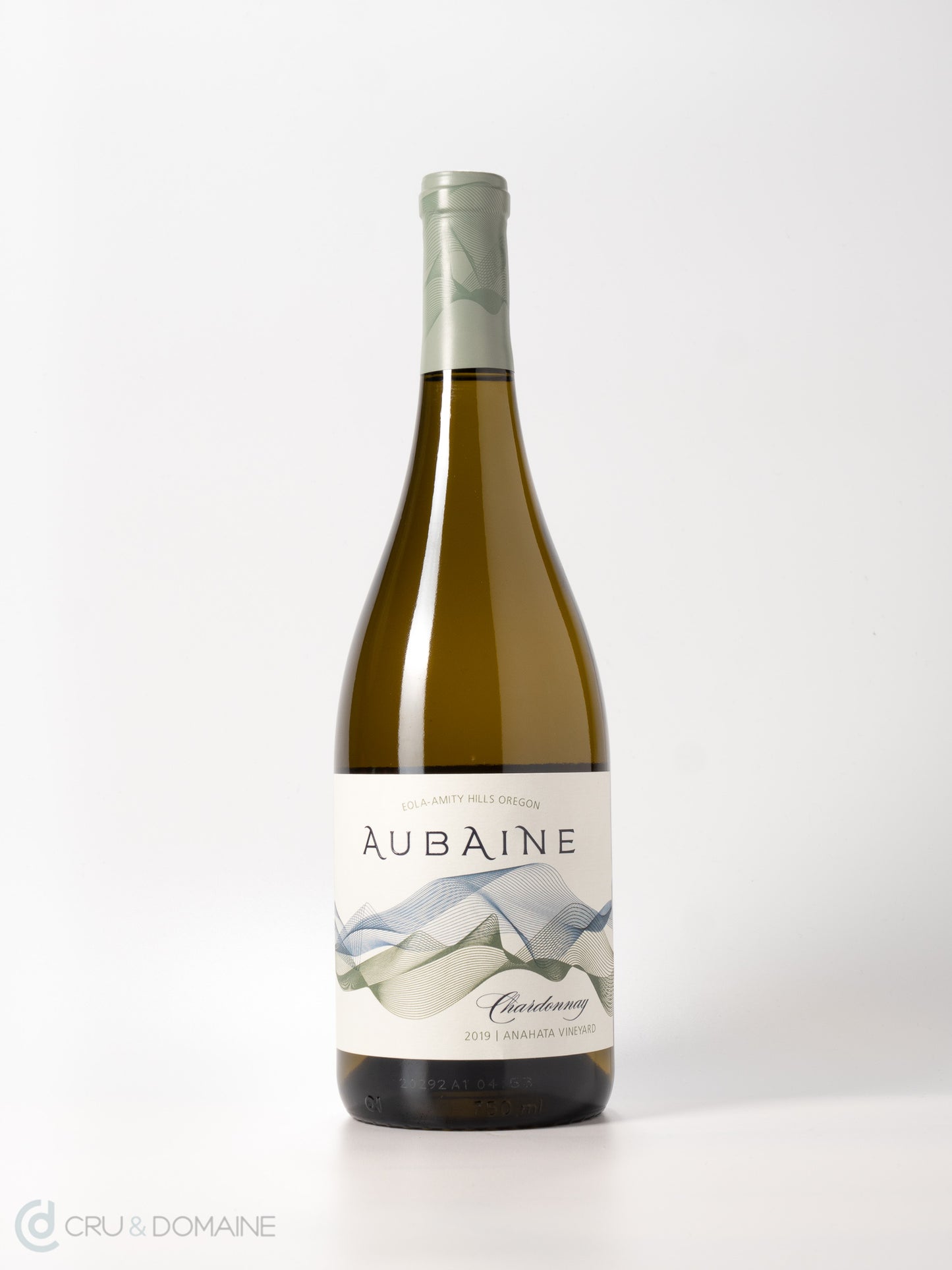 2019 Aubaine Wines, ‘Anahata Vineyard’, Chardonnay, Eola-Amity Hills, WV, Oregon