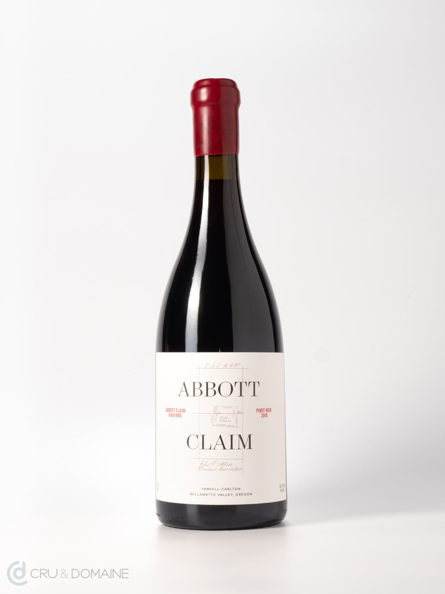 2018 Abbott Claim, ‘Abbott Claim Vineyard’, Pinot Noir, Yamhill-Carlton, Willamette Valley, Oregon