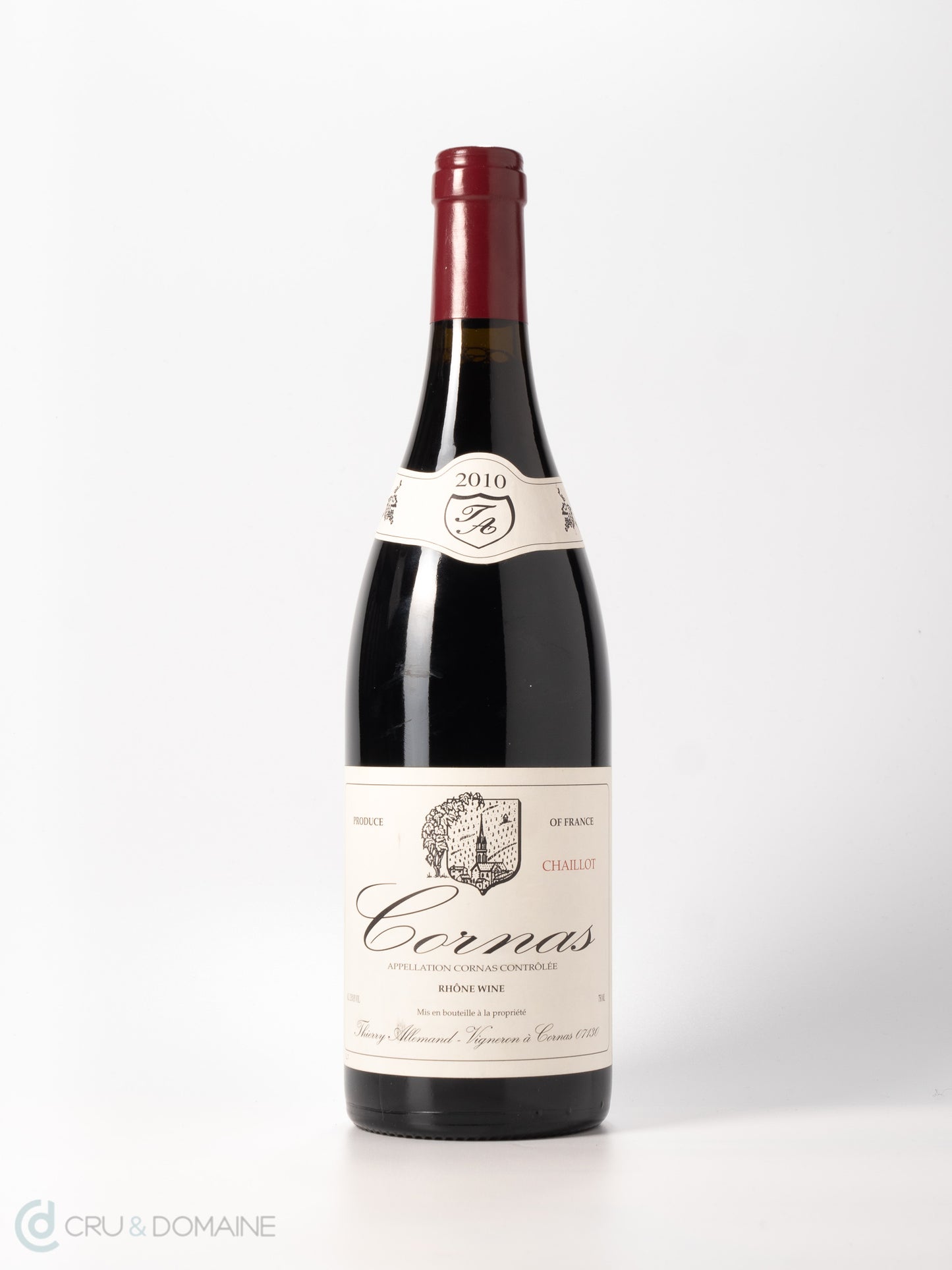 2010 Thierry Allemand, 'Chaillot', Cornas, Northern Rhone, France