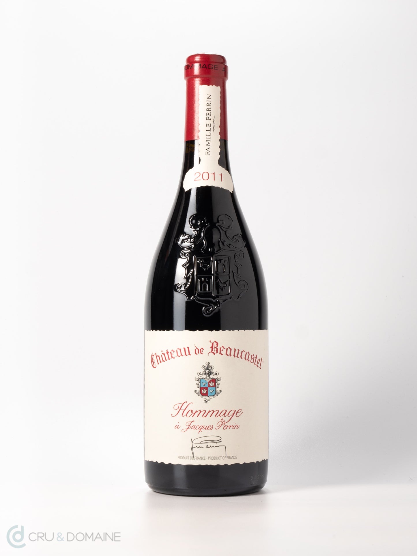 2011 Chateau de Beaucastel, 'Hommage a Jacques Perrin', Chateauneuf du Pape, Northern Rhone, France