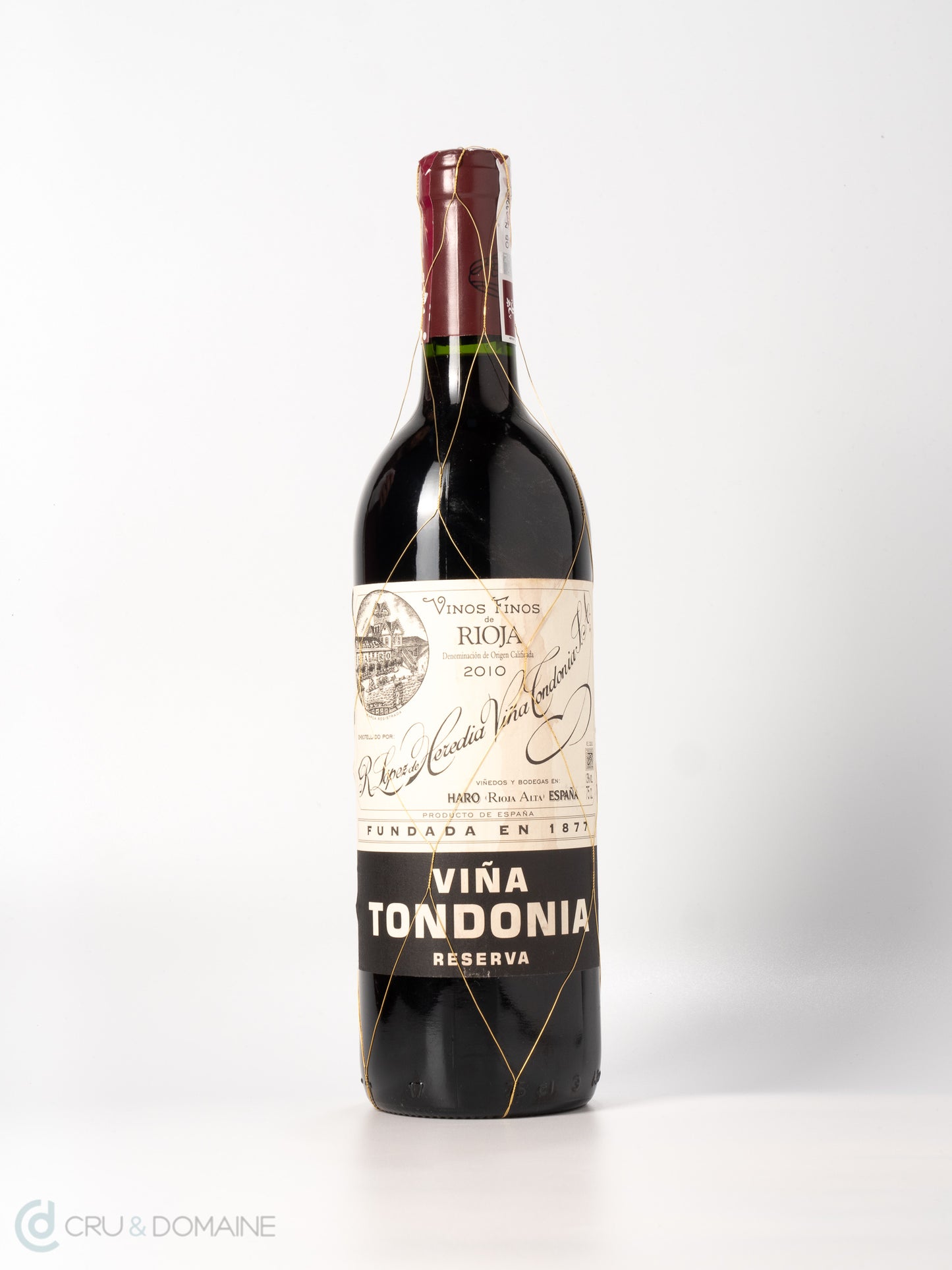 2010 R. Lopez de Heredia, ‘Vina Tondonia Reserva’, Rioja Alta, Spain