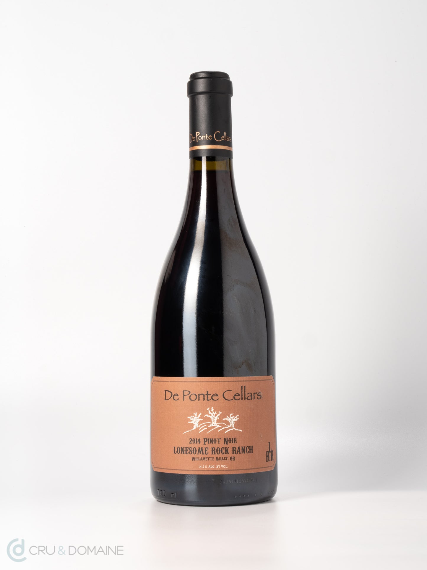 2014 De Ponte Cellars, ‘Lonesome Rock Ranch’, Pinot Noir, Dundee Hills, Willamette Valley, OR