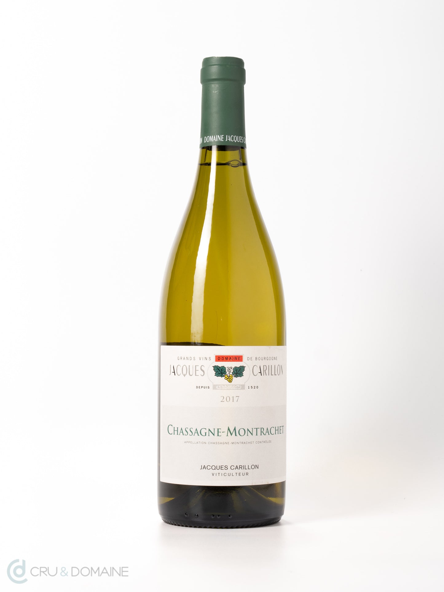 2017 Domaine Jacques Carillon, Chassagne Montrachet, Burgundy, Chardonnay