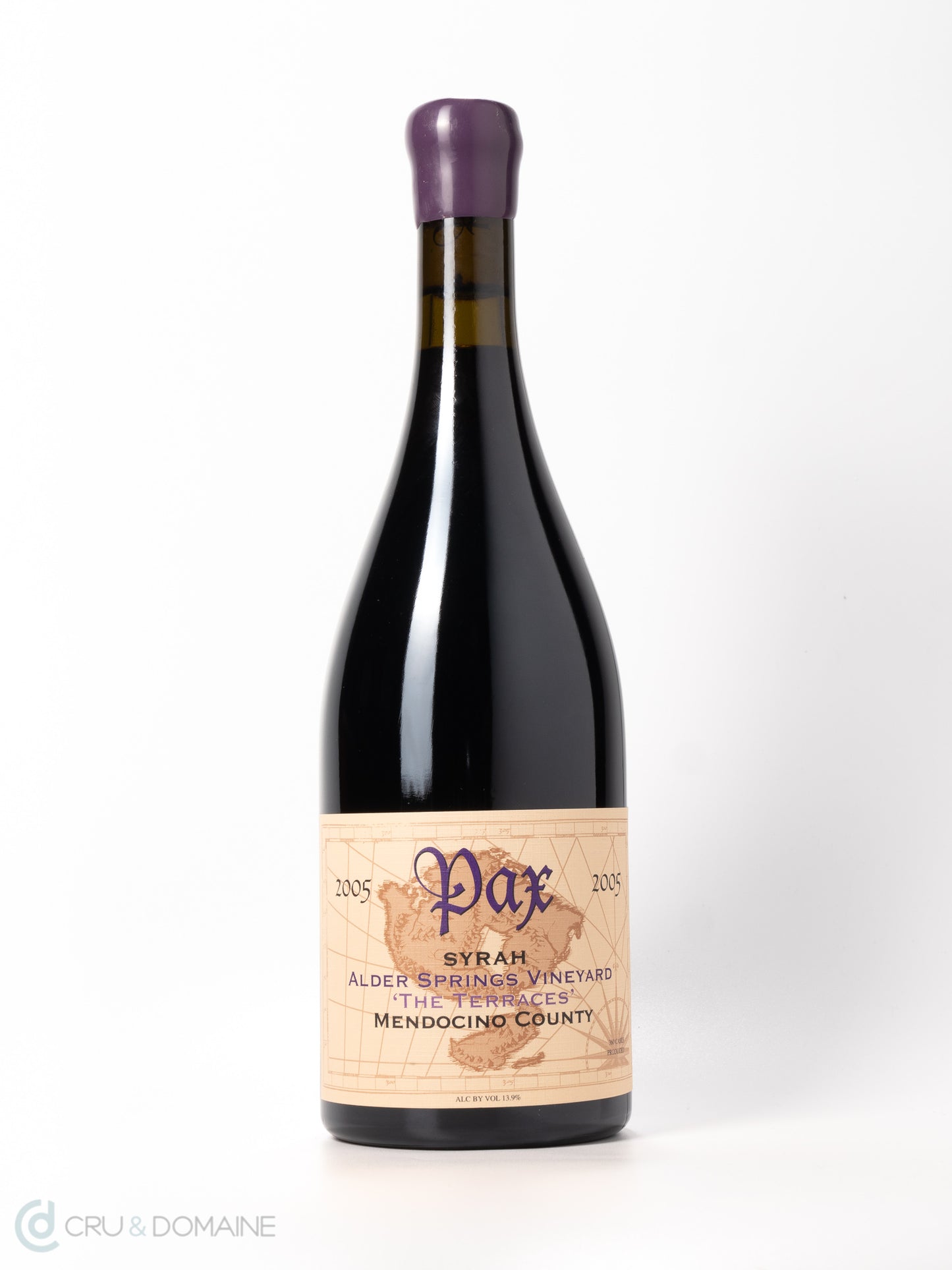 2005 Pax Wine Cellar, ‘The Terraces’, Alder Springs Vineyard, Syrah, Mendocino County, CA