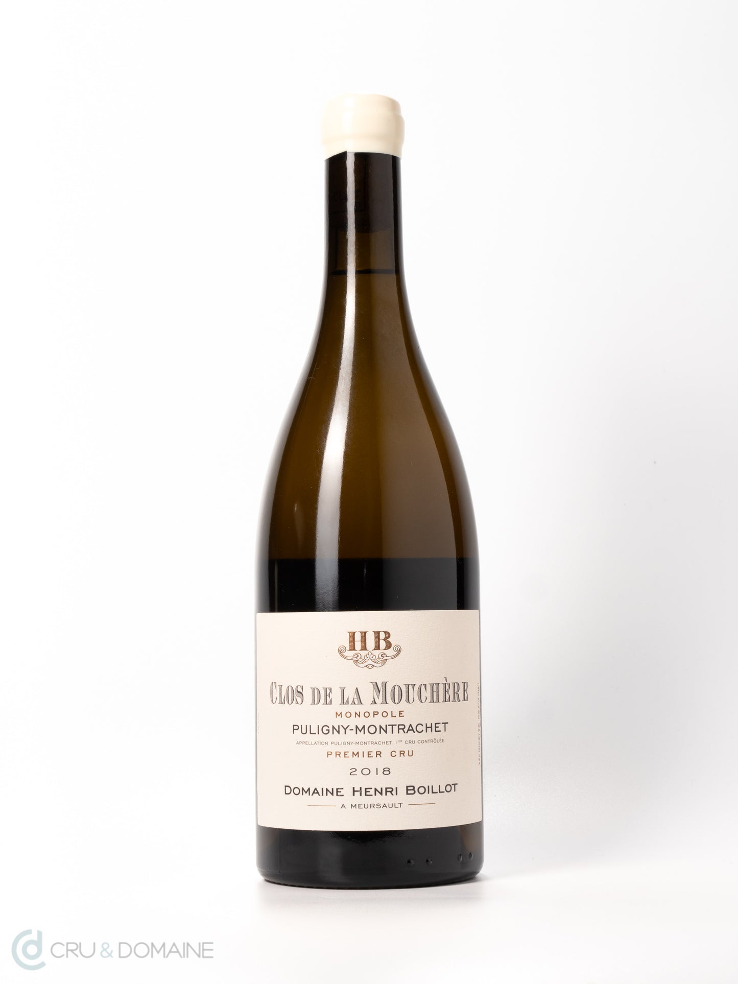 2018 Domaine Henri Boillot, Clos de la Mouchere 1er Cru (Monopole), Puligny-Montrachet, Burgundy, France