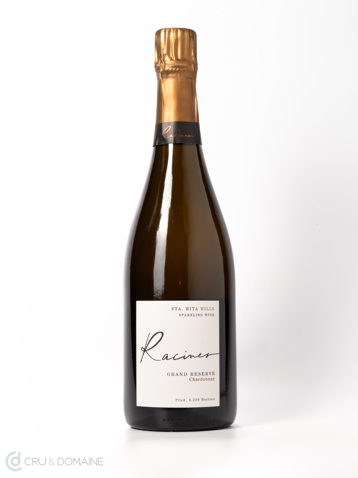 NV Racines Wine, ‘Grand Reserve’, Chardonnay, Sparkling, Sta. Rita Hills, CA