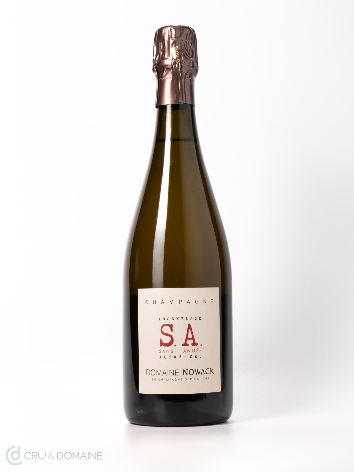 NV Domaine Nowack, ‘Assemblage S.A.’, Autre-Cru, Extra Brut, Champagne
